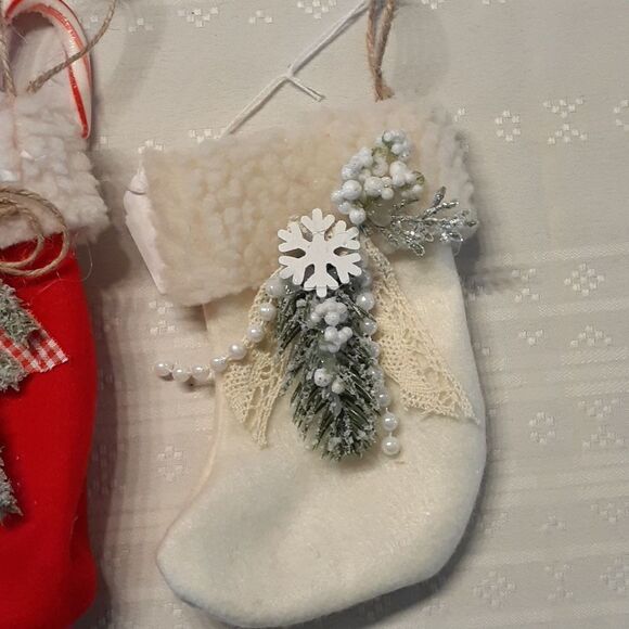 6 pc handmade ornaments - Picture 7 of 9